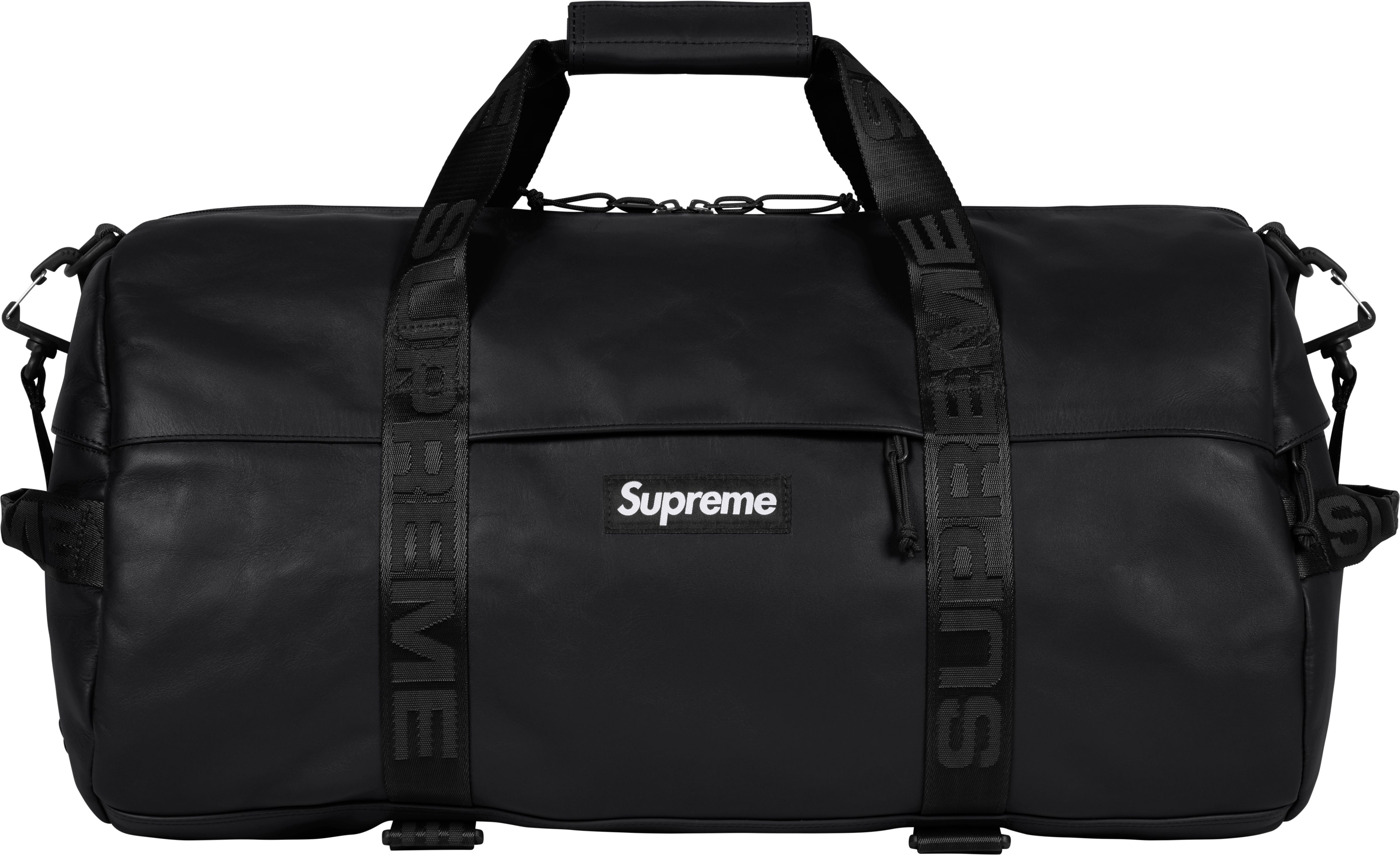 Leather Duffle Bag view 16